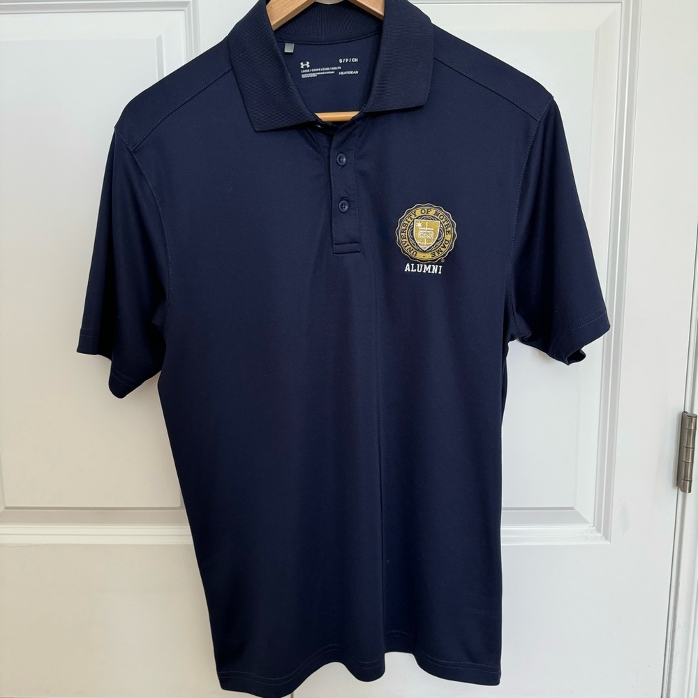 Brand new, never worn Notre Dame alumni polo